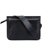 Newbark Lizard-effect Belt Bag