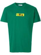 Affix Logo Print T-shirt - Green
