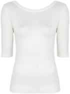 Missoni Fitted Classic Knitted Top - White