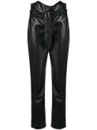 Nanushka High-waisted Trousers - Black