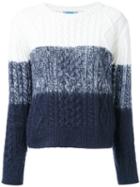Guild Prime Cable Knit Tonal Jumper, Women's, Size: 34, White, Acrylic/nylon/mohair/wool