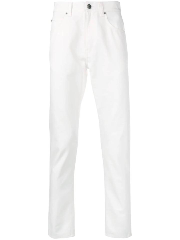 Salvatore Ferragamo 5-pocket Jeans - White