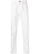 Salvatore Ferragamo 5-pocket Jeans - White