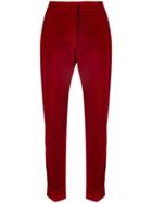 Pt01 Andrea Cropped Trousers - Red