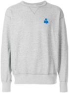 Isabel Marant Logo Print Sweatshirt - Grey
