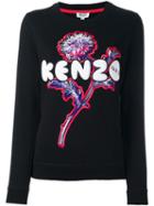 Kenzo 'dandelion' Sweatshirt, Women's, Size: Large, Black, Cotton