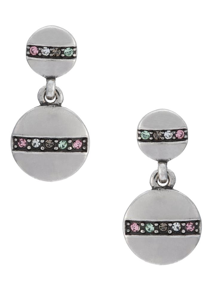 Camila Klein Strass Embellished Small Earrings - Metallic