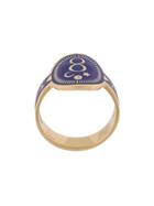 Foundrae Karma Cigar Ring - Metallic