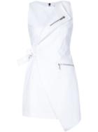 Thomas Wylde Stem Dress, Women's, Size: 8, White, Cotton/spandex/elastane/tencel