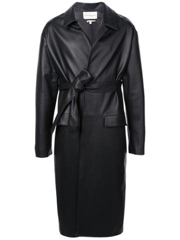 Ludovic De Saint Sernin Belted Coat - Black