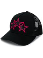 Amiri Three Stars Trucker Hat - Black
