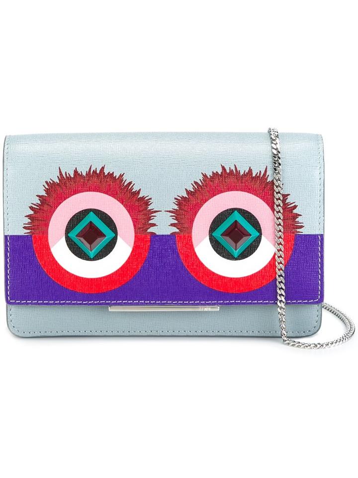 Fendi Fendi Monster Chain Wallet