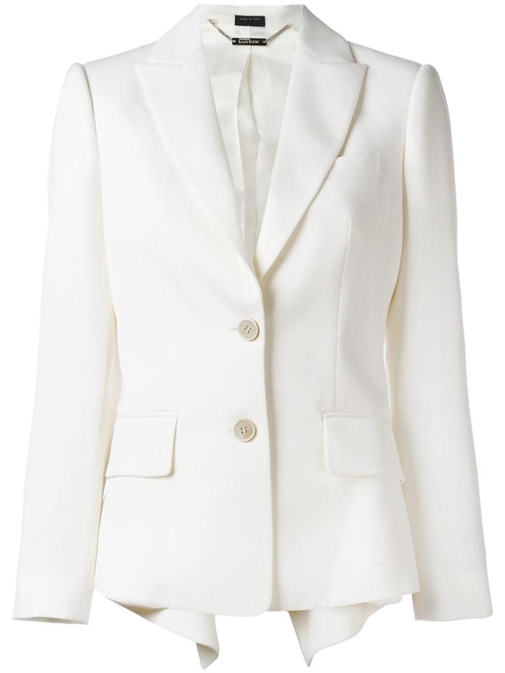 Alexander Mcqueen Tailored Blazer - White