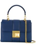 Sonia Rykiel - Le Luco Flap Bag - Women - Calf Leather - One Size, Women's, Blue, Calf Leather