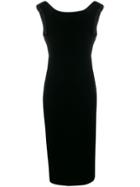 Emporio Armani Sleeveless Evening Dress - Black