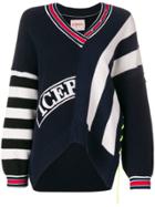 Iceberg Striped Asymmetric Jumper - Blue