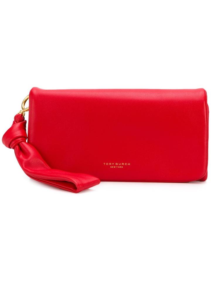 Tory Burch Leather Wallet - Red