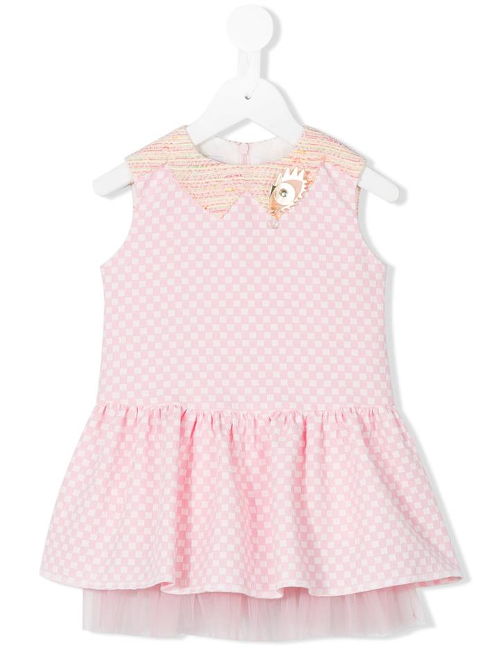 I Pinco Pallino - Tulle Layer Dress - Kids - Cotton/polyamide/polyester - 24 Mth, Pink/purple