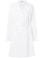 Alaïa Pre-owned Midi Trench Coat - White