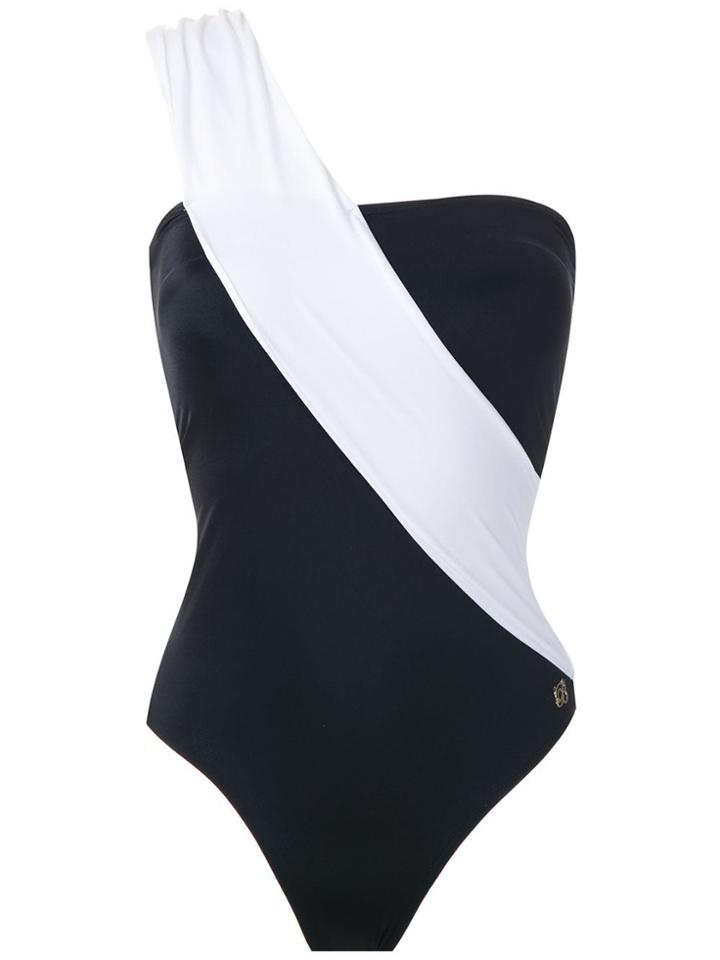 Brigitte One Shoulder Swimsuit - Multicolour