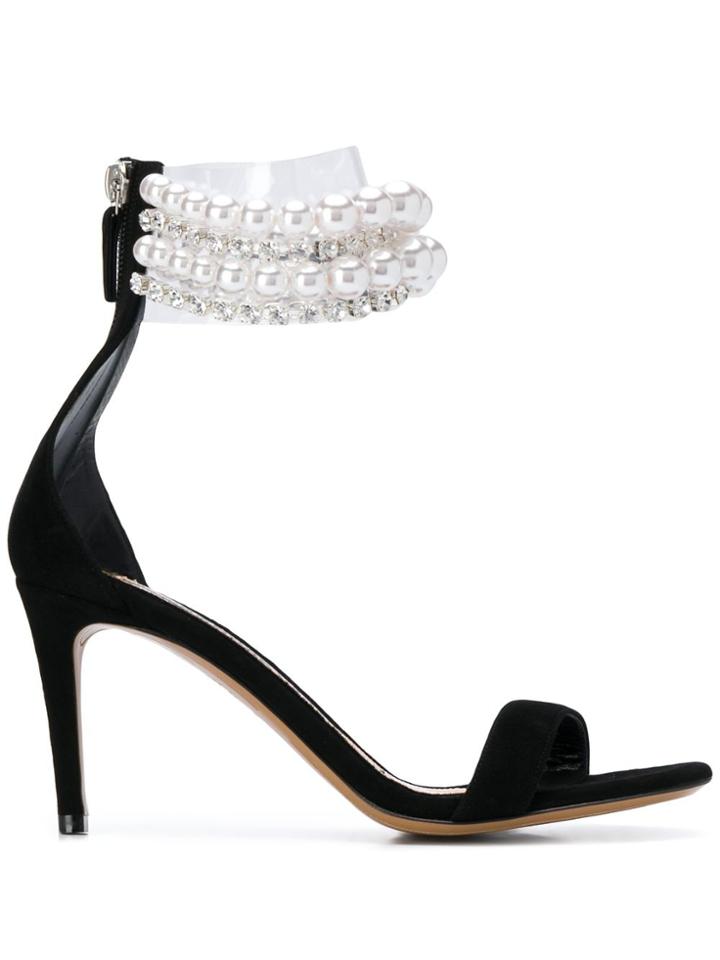 Alexandre Vauthier Embellished Sandals - Black