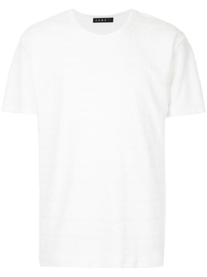 Roar Round Neck T-shirt - White