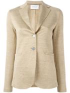 Harris Wharf London Textured Jacket, Women's, Size: 44, Nude/neutrals, Cotton/linen/flax