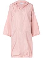 Red Valentino Hooded Parka - Pink & Purple