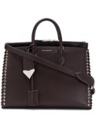 Calvin Klein 205w39nyc Woven Detail Tote - Pink & Purple