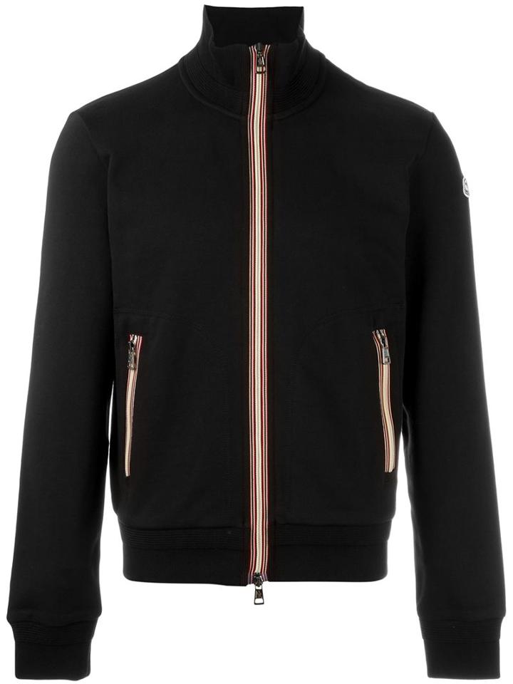 Moncler Striped Trim Track Jumper