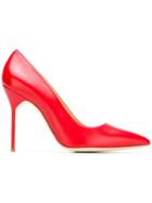 Manolo Blahnik Bb Pointed Toe Pumps - Red