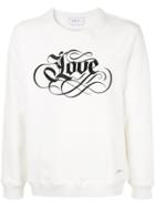 Ports V Embroidered Sweatshirt - White