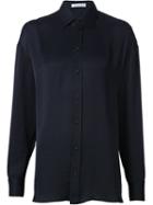 Tomas Maier Oversized Shirt, Women's, Size: 8, Black, Polyester