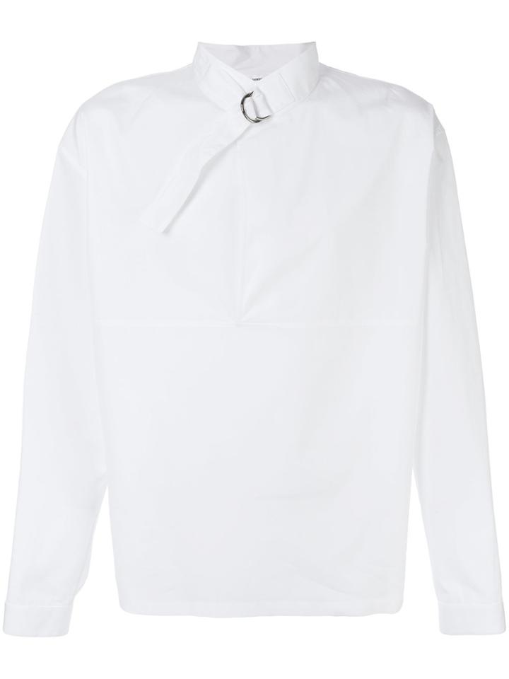 Jil Sander D-ring Collar Shirt - White