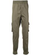 Represent Pull-on Cargo Trousers - Green