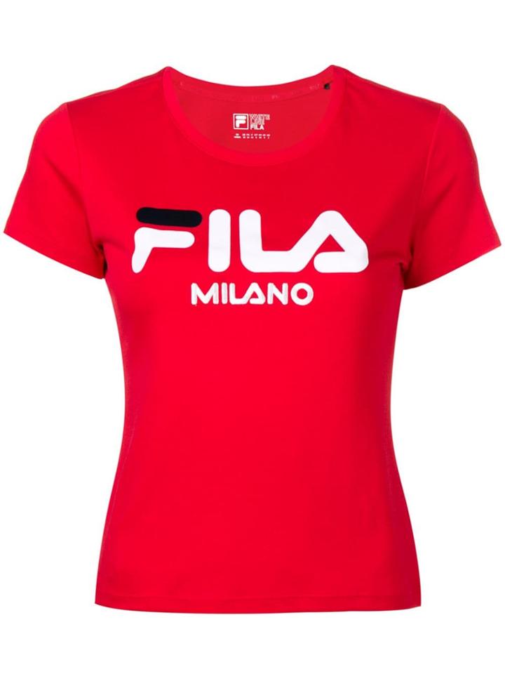 Fila Printed T-shirt - Red