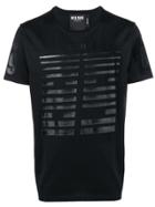 Versus 89 Striped T-shirt - Black