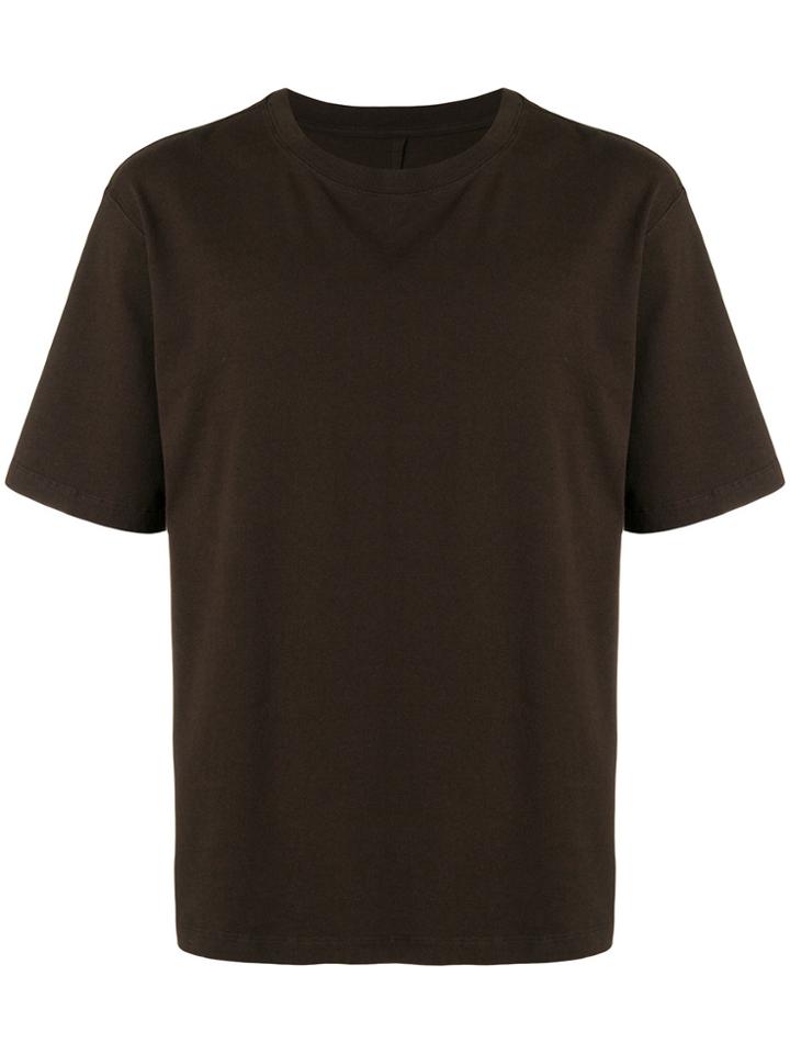 Unravel Project Back Print T-shirt - Brown