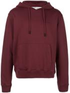 Off-white Boxy Hoodie - Red