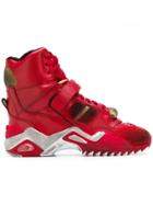 Maison Margiela High-top Retro Fit Sneakers - Red