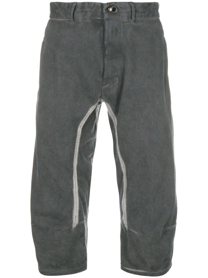 Isaac Sellam Experience Long-line Shorts - Grey