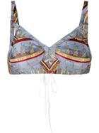 Vaquera New York Bra Top - Blue
