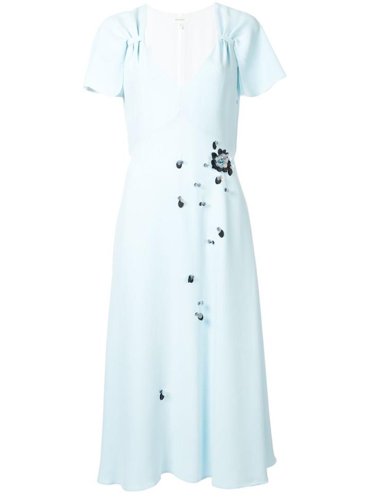 Delpozo Embellished Midi Dress - Blue