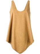 Stella Mccartney - Aria Top - Women - Polyamide - 42, Women's, Nude/neutrals, Polyamide