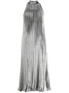 Missoni Pleated Midi Dress - Silver