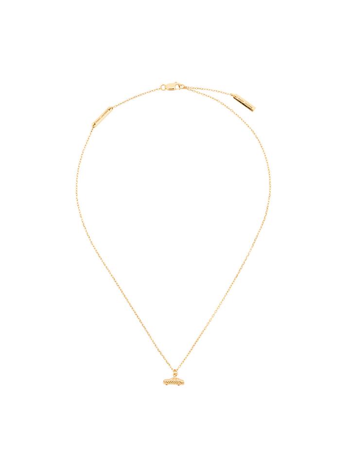 Marc Jacobs Nyc Taxi Necklace - Metallic