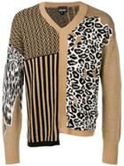 Just Cavalli Asymmetric Patterned Sweater - Neutrals