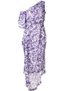 Preen By Thornton Bregazzi Nicole Dress - Pink & Purple