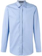 Christopher Kane - Classic Shirt - Men - Cotton - L, Blue, Cotton