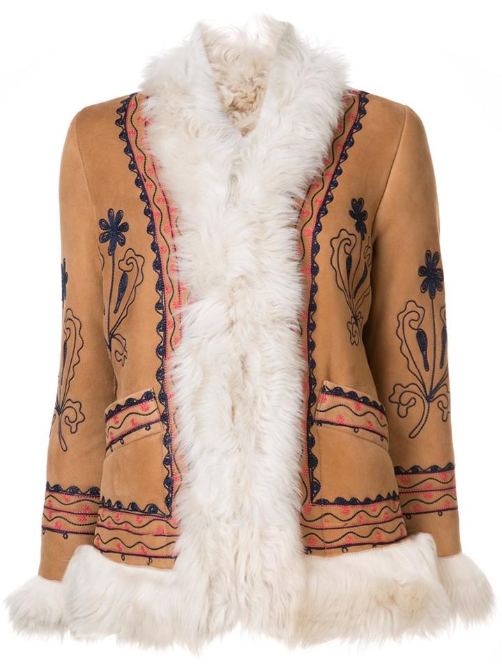 Ulla Johnson 'delia' Embroidered Jacket